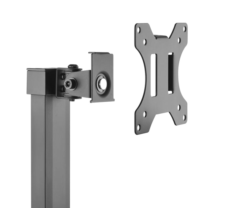 Brateck Single Screen Pneumatic Vertical Lift Monitor Stand