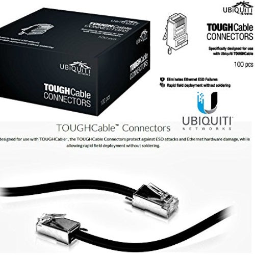 Ubiquiti Tough Cable RJ45 Connector x 100 per pack