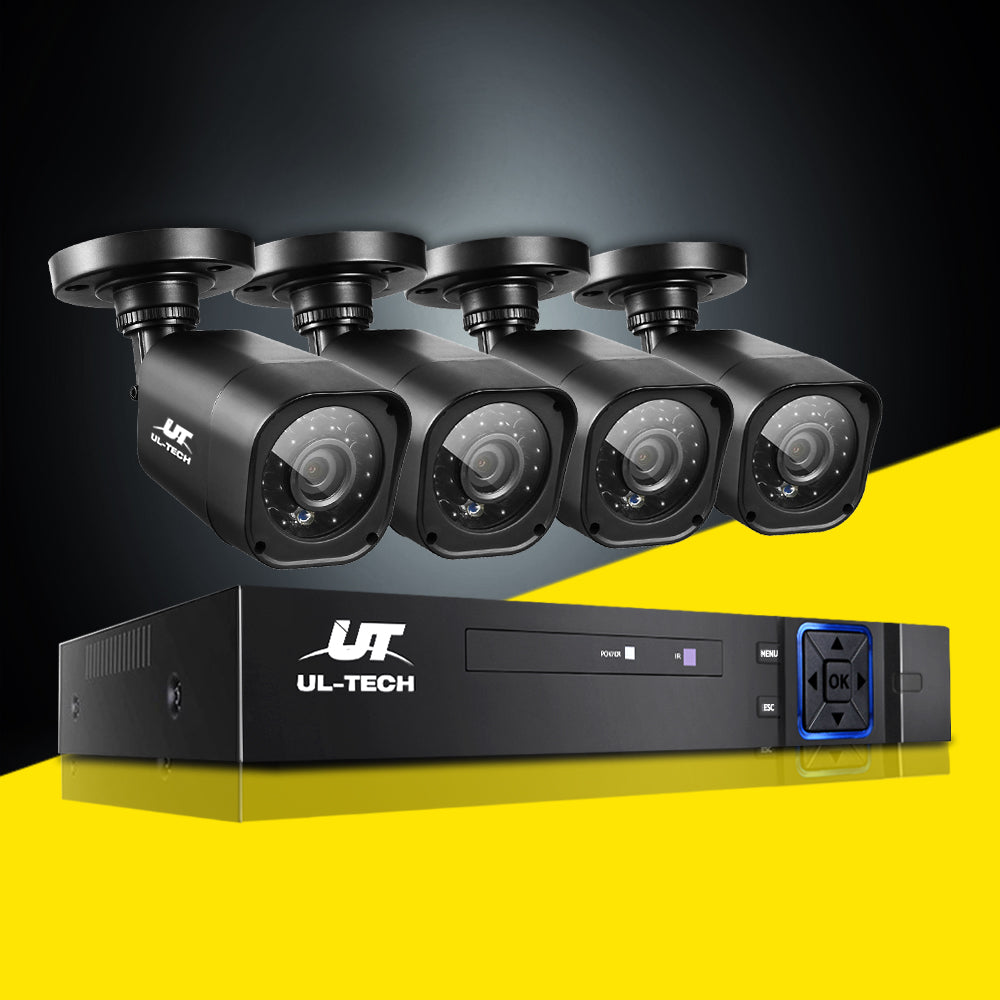 UL-TECH 4 Channel 5-in-1 CCTV: Enhancing Surveillance and Peace of Mind