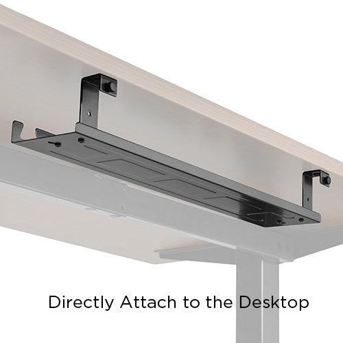 Brateck Under Desk Cable Management Tray 590x131x74mm Black