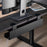 Brateck Clamp-On Under Desk Cable Tray Black