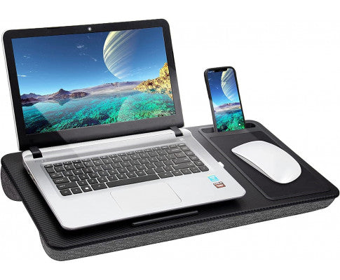 Portable Laptop Stand Desk with Mouse Pad and Phone Holder