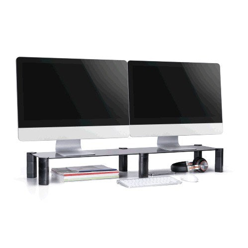 Brateck Monitor Riser Dual Tempered Glass