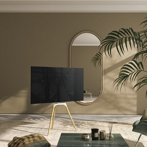 Brateck Pastel Easel Studio TV Floor Tripod Stand For 50''-65'' 35kg Flat Panel TV