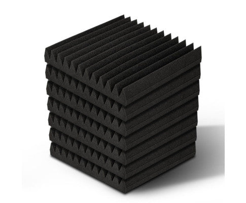 Acoustic Foam Tiles Panels Tiles Studio Sound Absorbtion Wedge 30X30CM - 60pcs