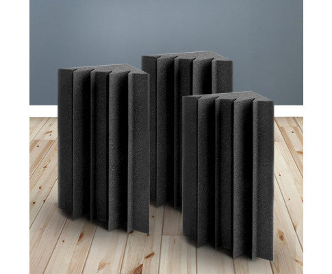 Studio Acoustic Foam Tiles Sound Absorption Treatment - 20pcs