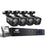 UL-Tech CCTV Security System 4 Channel DVR 1080P with 4 Camera & 2TB Hard Drive