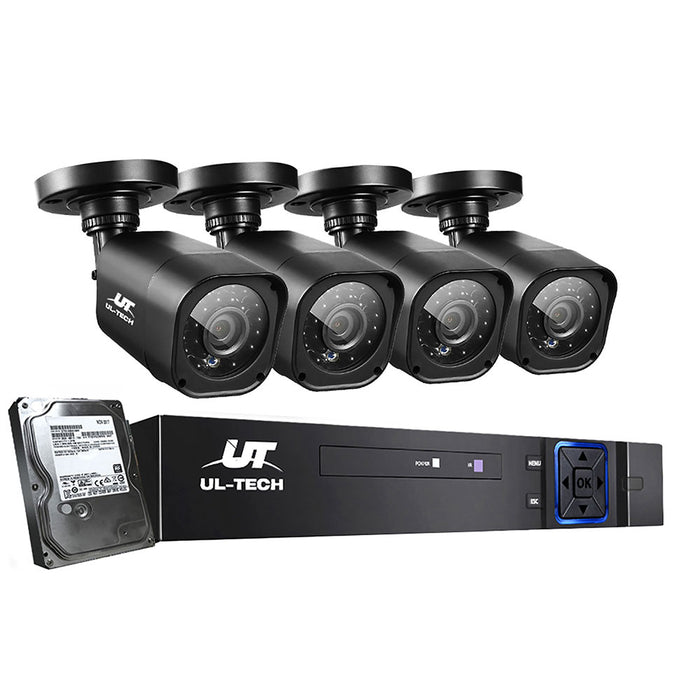 UL-tech CCTV Home Security System 8 Chnnel DVR 1080P Cameras Outdoor Day Night