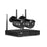 UL-TECH 1080P 4 Channel Wireless Security System NVR Video with 2 Bullet Cameras