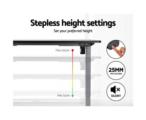 Artiss Electric Sit Stand Desk - Frame Only