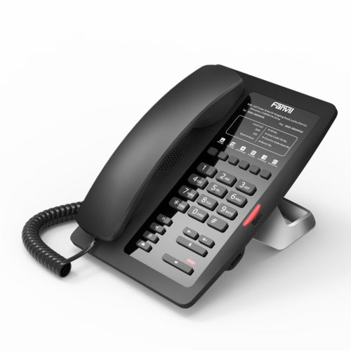Fanvil H3 Hotel IP Phone - 1 Line, 6 x Programmable Buttons, Dual 10/100 NIC