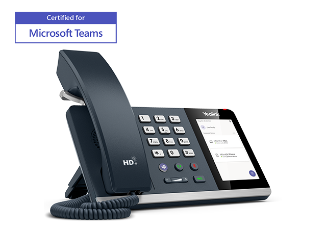 Yealink MP50 Microsoft Teams USB VoIP Phone, 4" Colour Touch Screen