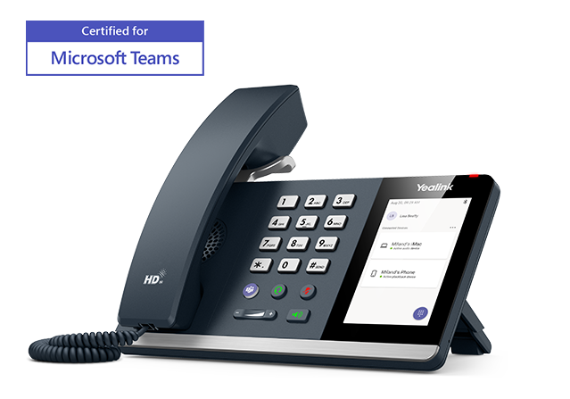 Yealink MP50 Microsoft Teams USB VoIP Phone, 4" Colour Touch Screen