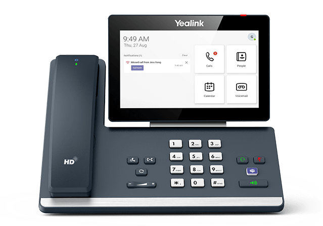 Yealink MP58 Microsoft Teams Android 9.0 VoIP IP Phone