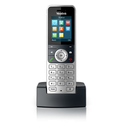 DECT Wireless Convertible Headset with Touch Screen Base Station - Yealink