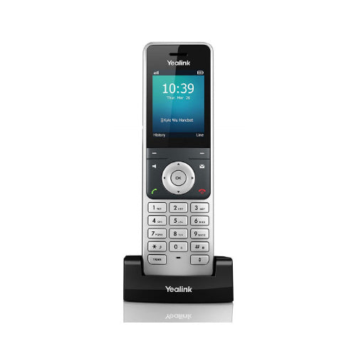 Yealink W56H Cordless DECT IP Phone Handset compatible with W60P IP-DECT Base Station (Handset only)