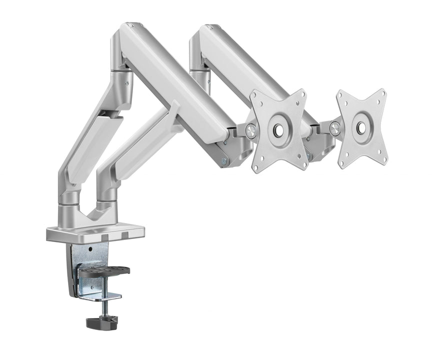 Brateck Dual Monitor Gas Spring Arm For 17"-32" VESA 75x75 & 100x100