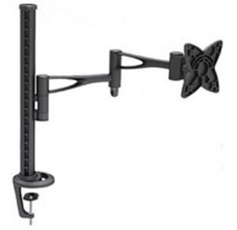 Astrotek Monitor Stand Desk Mount 44cm Arm for Single LCD Display up to 27in 15kg VESA 75x75 100x100