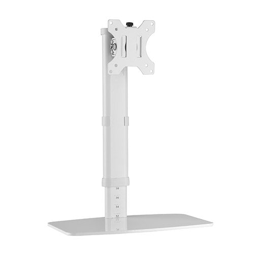 Brateck Single Monitor Freestanding Monitor Desk Stand for 17'-27' LCD Monitors and Screens