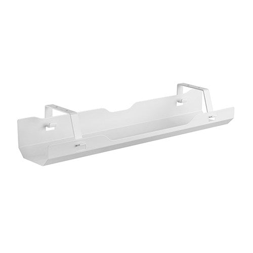 Brateck Under-Desk Cable Management Tray 600x135x108mm White