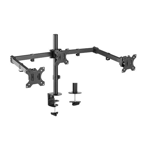 Brateck Triple Screens Monitor Arm For 13'-27 inch