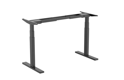 Brateck High performance 3-Stage Dual Motor Sit-Stand Desk (Black FRAME ONLY)
