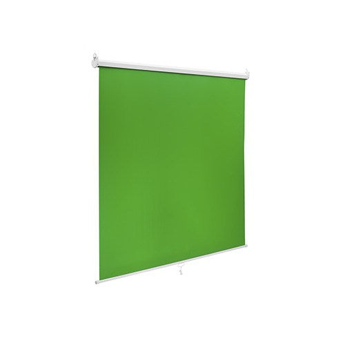 Brateck 106'' Wall-Mounted Green Screen Studio Backdrop 180×200cm