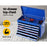 Giantz 17 Drawers Tool Box Trolley Chest Cabinet Blue