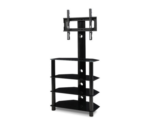 Artiss TV Mount Stand Swivel Bracket 3 Tier Floor Shelf 32 to 50 inch