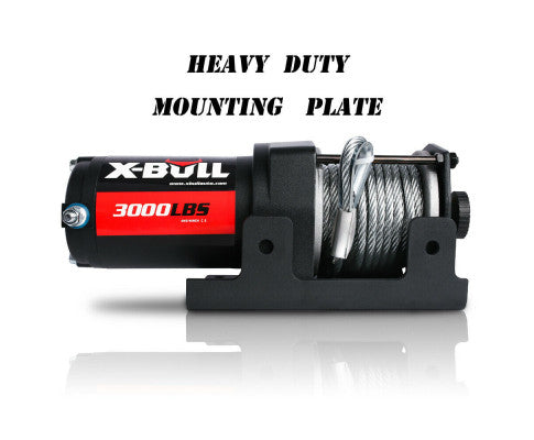 X-BULL Electric 12V Winch 1300kg with Remote for ATV 4WD BOAT 4X4
