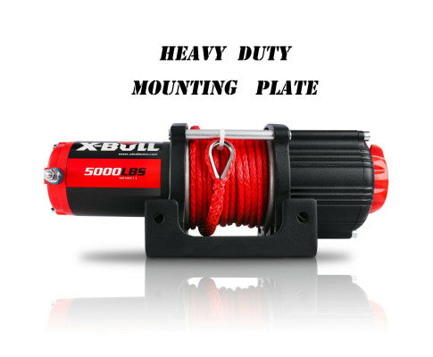 X-BULL Electric 12V Winch 5.2m Synthetic Rope with Remote Control