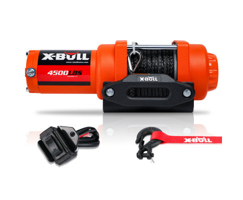 X-BULL Electric Winch 12V 4500LBS with Remote Control for ATV UTV 2041KG