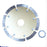 2x Dry Diamond Cutting Disc Wheel 105mm 4" Circular Saw Blade Segment 20/16mm