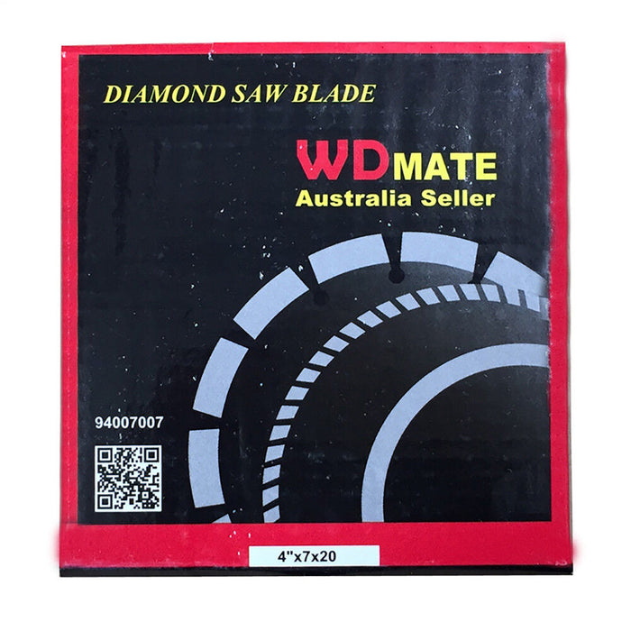 5x 105mm Segment Diamond Circular Saw Blade Dry 4" Cutting Disc Wheel 20/16mm
