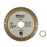 3x 105mm Turbo Diamond Cutting Disc Dry Wet 4" Circular Saw Blade 2*7mm 20/16mm