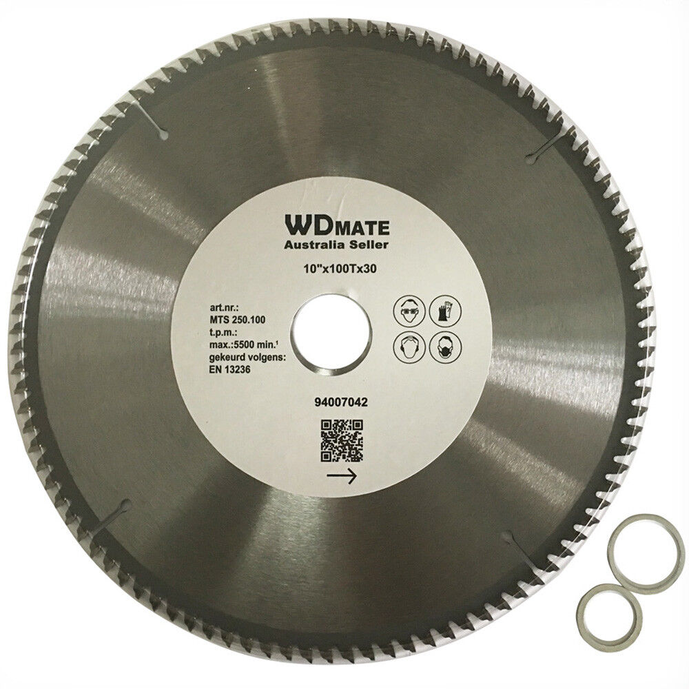 Plastic Aluminium Cutting 300mm 80T Circular Saw Blade TCT Wheel 12" 30/25.4mm
