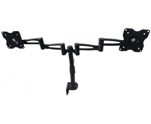 Dual Desk Monitor Arm Mount up to 25 inch