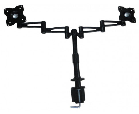 Dual Desk Monitor Arm Mount up to 25 inch