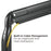 Brateck Dual Gas Spring Aluminum Monitor Arm Fit 17‘-35’ 10kg per screen VESA Standard